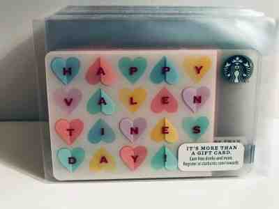 41x Starbucks VALENTINE'S Gift Card Lot (6104) 2014 - BULK DISCOUNTS - Sold on eBay Nov, 27th 2019 for $17.99