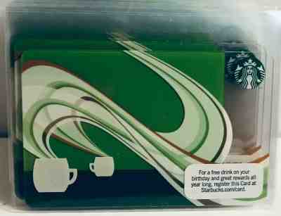 34x Starbucks AROMA Gift Card Lot (6066) 2010 - BULK DISCOUNTS - Sold on eBay Nov, 27th 2019 for $16.99