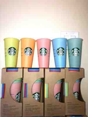 starbucks color changing cups Limited Edition - Sold on eBay Nov, 27th 2019 for $99.00