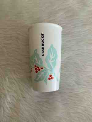 STARBUCKS 2018 Limited Edition Holiday Double Wall Ceramic Travel Mug (12oz) NEW - Sold on eBay Nov, 27th 2019 for $19.59