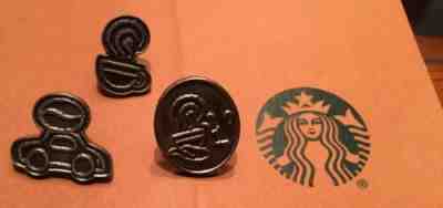 Starbucks Barista Apron Pins    Coffee Master Set - Sold on eBay Nov, 27th 2019 for $19.50