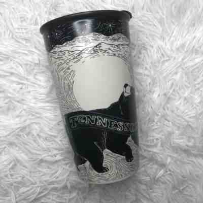 Starbucks 2016 Tennessee Bear Ceramic Tumbler 12oz - Sold on eBay Nov, 27th 2019 for $24.99
