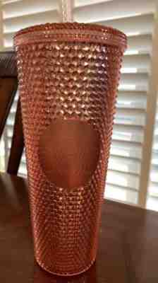 STARBUCKS 24ozs Rose Gold Holographic Cold Cup $50 - Sold on eBay Nov, 27th 2019 for $50.00