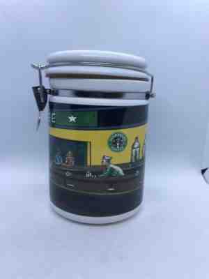 Starbucks Coffee Canister Chaleur Edward Hopper Nighthawks Diner D Burrows MI493 - Sold on eBay Nov, 27th 2019 for $44.95