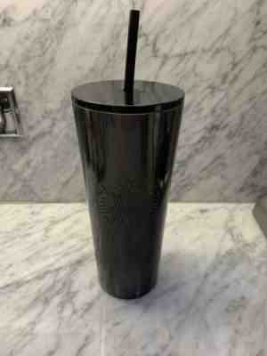 New 2019 Starbucks Black Stainless Steal Christmas Tumbler - Sold on eBay Nov, 27th 2019 for $26.00