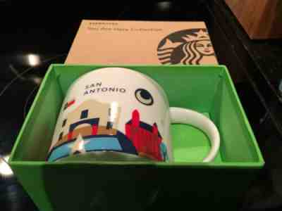 Starbucks San Antonio You Are Here Collection Coffee Cup/Mug 14 oz , NIB w/tag - Sold on eBay Nov, 27th 2019 for $32.00