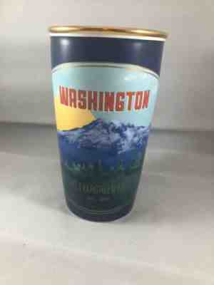 STARBUCKS Coffee WASHINGTON Evergreen State Tumbler 12 oz TRAVEL MUG No Lid - Sold on eBay Nov, 27th 2019 for $24.00