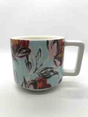 Starbucks Mug 14 Oz Blue With Floral Microwave Dishwasher Safe - Sold on eBay Nov, 27th 2019 for $18.99