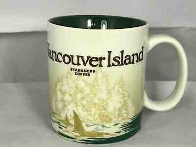 Starbucks Coffee Mug Global Icon Vancouver Island 2009 16 Fl Oz Killer Whales - Sold on eBay Nov, 27th 2019 for $64.99