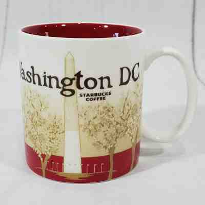 Starbucks Washington DC Collectors 16 oz City Global Icon Coffee Mug Cup 2009 - Sold on eBay Nov, 27th 2019 for $15.95