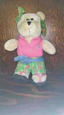 Starbucks 62nd & 63rd Edition Bearista Bear Summer Girl & Boy Bear Plush 2007  - Sold on eBay Nov, 27th 2019 for $16.00