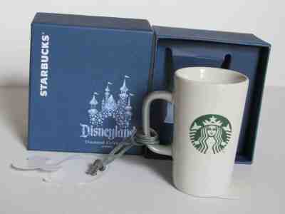 Disney Disneyland 60th Diamond Celebration Starbucks Mug ornament 2015 NEW NIB - Sold on eBay Nov, 27th 2019 for $15.99