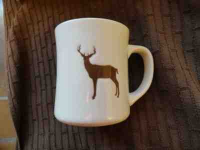 Starbucks Mug Deer Stag Buck Elk Antlers Hunter 12oz Coffee Cup Embossed 2008  - Sold on eBay Nov, 26th 2019 for $29.99