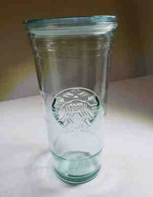 Starbucks Recycled Glass 20oz Venti Cold Cup Tumbler w/ Lid Iced Coffee Spain - Sold on eBay Nov, 28th 2019 for $47.00
