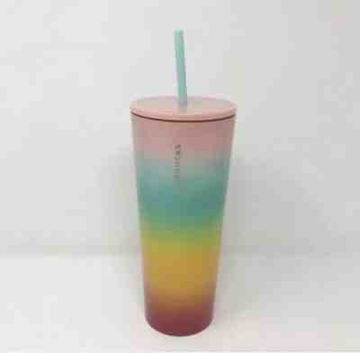Starbucks Summer Collection Rainbow Tumbler - 24oz - Sold on eBay Nov, 28th 2019 for $38.00