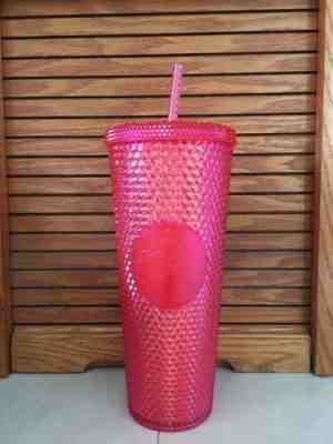 Starbucks Studded Hot Pink Tumbler - Sold on eBay Nov, 28th 2019 for $35.00