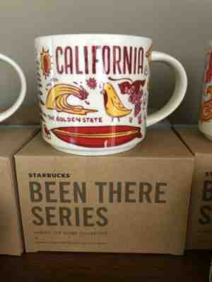 Starbucks Coffee Mug Been There Series Across The Globe Collection California - Sold on eBay Nov, 28th 2019 for $22.50