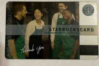 Starbucks Old Logo Shareholder 2006 Last Edition - Sold on eBay Nov, 28th 2019 for $19.99