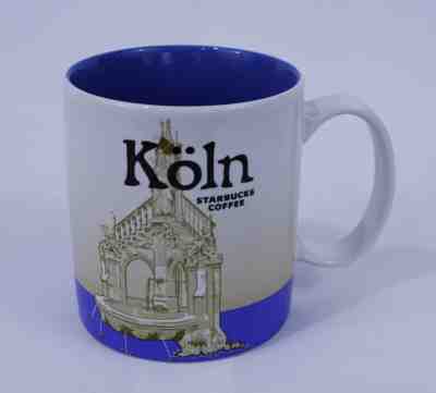 Starbucks Cologne Koln Germany Global Icon Collectors Series Coffee Mug 16oz - Sold on eBay Nov, 28th 2019 for $26.69