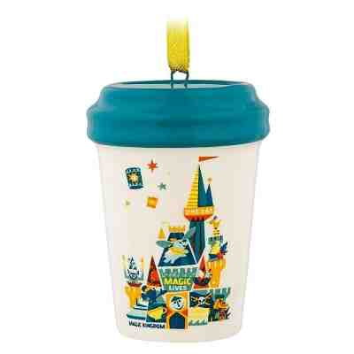 2019 Disney / STARBUCKS Hot Cup Magic Kingdom Christmas Ornament New with Tags - Sold on eBay Nov, 28th 2019 for $24.99