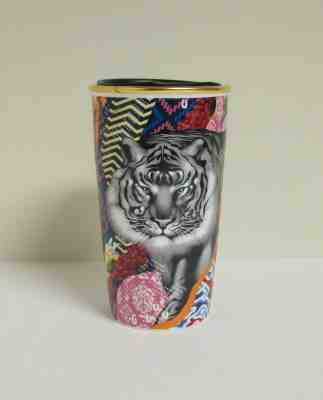 Vintage Limited Edition STARBUCKS Tumbler Cup by Tristian Eaton NICE! - Sold on eBay Nov, 27th 2019 for $29.99