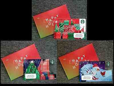 Starbucks Philippines HOLIDAY 2019 Cards Set of 3 - New Release - Sold on eBay Nov, 29th 2019 for $19.99