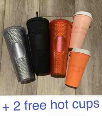 Starbucks Studded Cup Set 2019 with free cups and no reserve - Sold on eBay Nov, 29th 2019 for $105.00