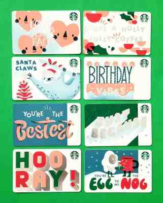 8 ???????? STARBUCKS CARDS 2019 CHRISTMAS  ?? Asterisk MARKER GIFT CARD NEW - Sold on eBay Nov, 29th 2019 for $16.95