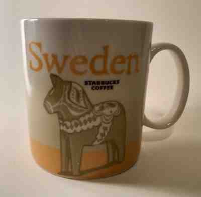 Starbucks Sweden Global Icon City Collector Coffee Mug Cup 16 Oz. 2014 Rare - Sold on eBay Nov, 29th 2019 for $29.99