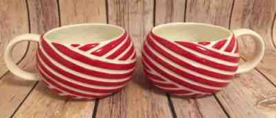 Starbucks Coffee Mug 2013 Candy Cane Stripe Christmas Holiday Winter Red White - Sold on eBay Nov, 28th 2019 for $24.95