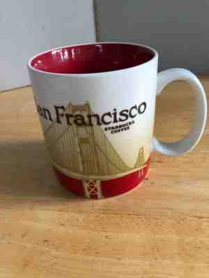  Starbucks Coffee SAN FRANCISCO Mug CITY COLLECTION Series 2009 Cup 16 oz - Sold on eBay Nov, 28th 2019 for $19.99