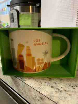 New! STARBUCKS You Are Here Mug Los Angeles - Sold on eBay Nov, 28th 2019 for $15.00