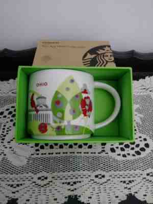 Starbucks Ohio You Are Here Collection YAH City Mug 14 Oz Brand New Boxed - Sold on eBay Nov, 28th 2019 for $20.00