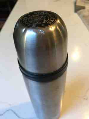 Starbucks metal thermos 16 ounces - Sold on eBay Nov, 28th 2019 for $18.00