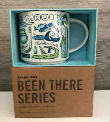MAUI STARBUCKS HAWAII COFFEE MUG Been There Series 14 Ounce Cup Mug BRAND NEW - Sold on eBay Nov, 28th 2019 for $34.95