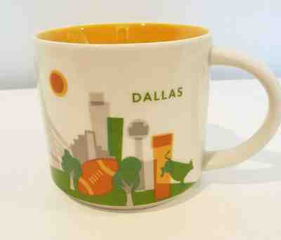 Starbucks Dallas Mug YAH You Are Here Retired Coffee Tea Cup 14oz EUC  - Sold on eBay Nov, 28th 2019 for $16.99
