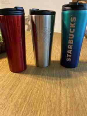 Starbucks lot of three tumblers - Sold on eBay Nov, 28th 2019 for $19.99