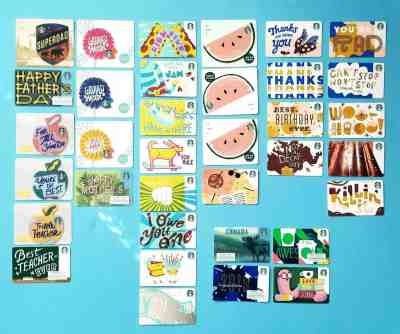 Starbucks Cards 2019 May - August  ????????  Lot of 35 NEW MINT - Sold on eBay Nov, 28th 2019 for $20.95