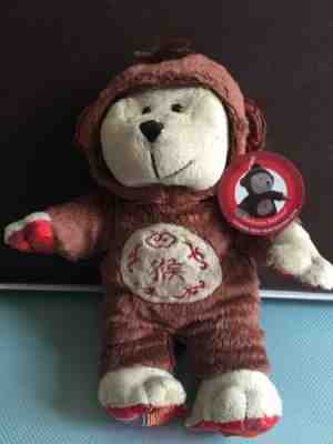 NEW 2016 Starbucks Chinese New Year Bearista Bear - Year of Monkey -No Card - Sold on eBay Nov, 29th 2019 for $49.99