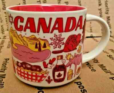 2018 Starbucks Been There Series Canada Coffee Tea Mug Cup 14 oz Moose Maple  - Sold on eBay Nov, 29th 2019 for $27.95