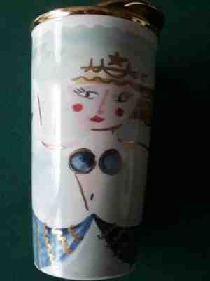 Starbucks Ceramic Travel Mermaid Mug 12 fl oz  / 2014 / Pre-owned - Sold on eBay Nov, 29th 2019 for $34.95