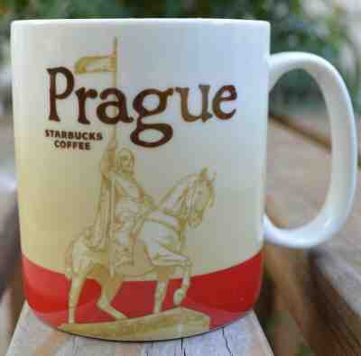Starbucks PRAGUE Coffee Cup Mug 16 oz Icon City Series 2012 NEW IN BOX SKU - Sold on eBay Nov, 29th 2019 for $36.99