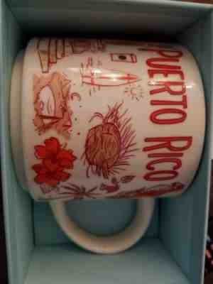 (NEW) Starbucks Puerto Rico Been There Series Coffee Mug Big. - Sold on eBay Nov, 29th 2019 for $28.00