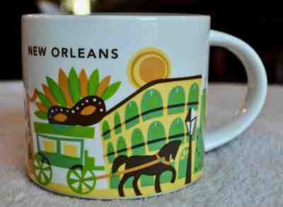 Starbucks 2015 You Are Here Collection -  New Orleans Coffee Cup Mug 14 oz - Sold on eBay Nov, 29th 2019 for $18.99