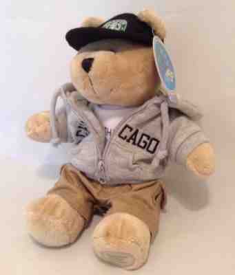Starbucks Coffee Local Bearista Bear Chicago Windy City Plush Special Edition 9" - Sold on eBay Nov, 29th 2019 for $25.60