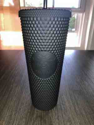 Starbucks Matte Black Studded Tumbler Cup 24OZ - Sold on eBay Nov, 29th 2019 for $76.00
