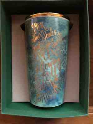 Starbucks MERMAID SONG 2016 Double Wall 12 oz.Travel Mug Excellent! No Cover - Sold on eBay Nov, 29th 2019 for $24.88