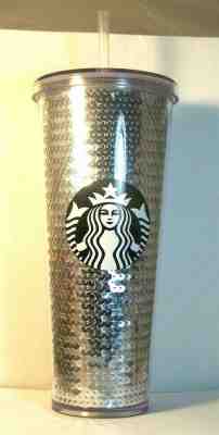 Starbucks Silver Sequins 24 ounces Venti Cup BRAND NEW LIMITED EDITION - Sold on eBay Nov, 29th 2019 for $26.99