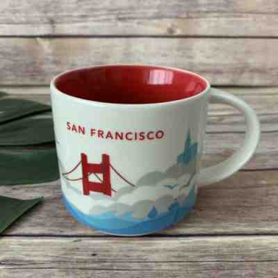 Starbucks San Francisco You Are Here Collection Coffee Mug Golden Gate Bridge - Sold on eBay Nov, 29th 2019 for $19.99