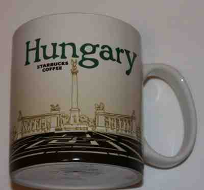 Starbucks Hungary coffee cup mug NEW WITH STICKER USA seller Global Icon Icons - Sold on eBay Nov, 29th 2019 for $34.98